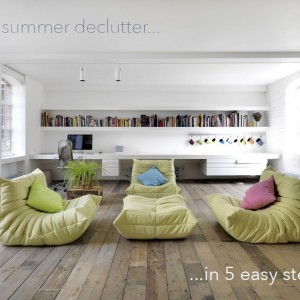 A summer declutter